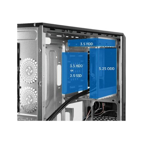 Корпус для ПК Chieftec UC-03B-OP - Корпуса  - Корпуса 