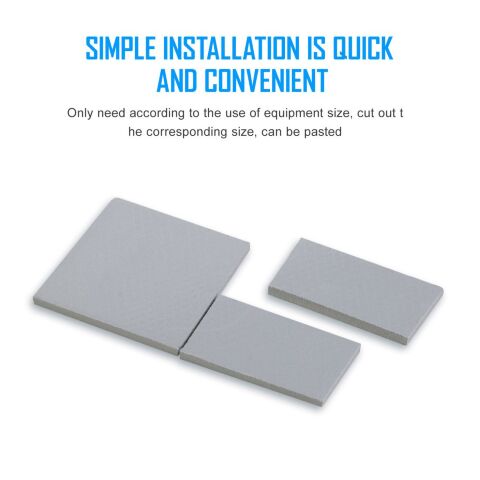 Термопрокладка Zezzio Thermal Pad 12.8 W/mK 85х45x2 мм - Акссесуары к системам охлаждения  - Акссесуары к системам охлаждения 