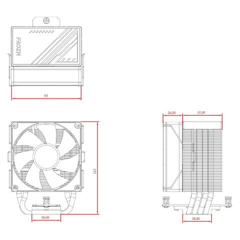Кулер для процессора ID-Cooling FROZN A400 ARGB - Кулеры к процессорам  - Кулеры к процессорам 