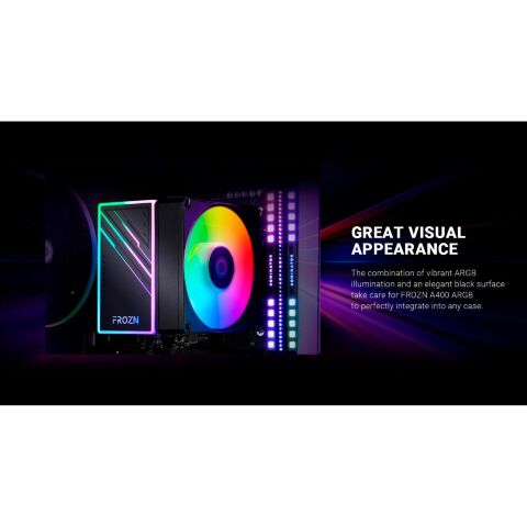 Кулер для процессора ID-Cooling FROZN A400 ARGB - Кулеры к процессорам  - Кулеры к процессорам 