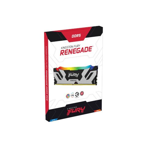 Модуль памяти для компьютера DDR5 96GB (2x48GB) 6400 MHz Renegade RGB XMP Kingston Fury (ex.HyperX) (KF564C32RSAK2-96) - Модули памяти для компьютера  - Модули памяти для компьютера 