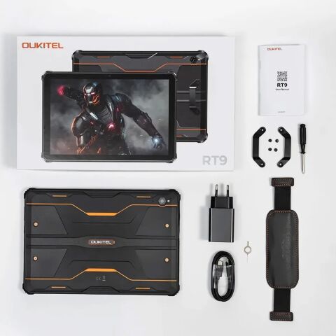 Планшет OUKITEL RT9 10.1" 6/256GB LTE Black (6931940766845) - Нулевой остаток (Feed)  - Нулевой остаток (Feed) 