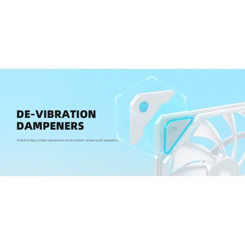 Кулер для корпуса ID-Cooling TF-12015-W - Нулевой остаток (Feed)  - Нулевой остаток (Feed) 