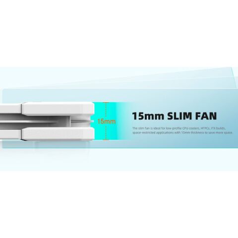 Кулер для корпуса ID-Cooling TF-12015-W - Нулевой остаток (Feed)  - Нулевой остаток (Feed) 