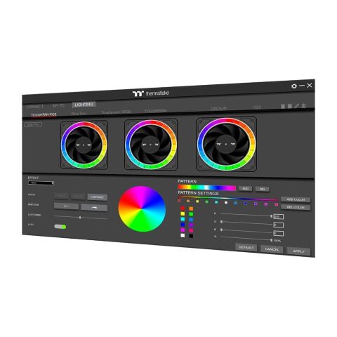 Кулер для корпуса ThermalTake TOUGHFAN 12 RGB Radiator Fan 3Pack (CL-F135-PL12SW-A) - Вентиляторы к корпусам  - Вентиляторы к корпусам 