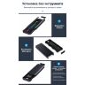 Карман внешний Dynamode M.2 SSD NVMe/SATA to USB-C USB 3.2 Gen2 tool-free (DM-CAD-SSD16)