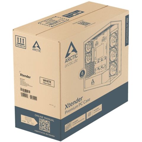 Корпус Arctic XTENDER WHT (ACPCC00014A) - Корпуса  - Корпуса 