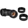 Фитинг для СЖО ThermalTake Pacific G1/4 PETG Tube 90-Degree Dual Compression 16mm OD - (CL-W099-CA00BL-A)