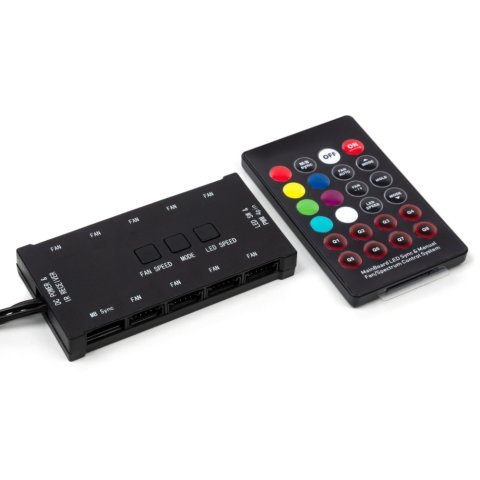 Модуль управления подсветкой Vinga RGB control-02 - Акссесуары к системам охлаждения  - Акссесуары к системам охлаждения 