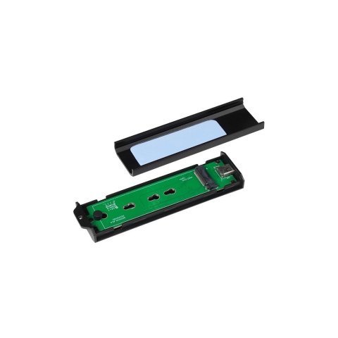 Карман внешний Chieftec M.2 PCIe NVMe/SATA SSD CEB-M2C-TLE USB 3.2 Gen2 Type-C Tool-Less Alum/Plastic (CEB-M2C-TLE) - Нулевой остаток (Feed)  - Нулевой остаток (Feed) 