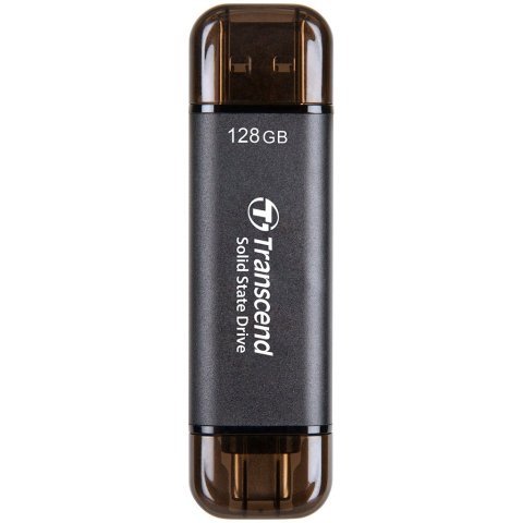 Накопитель SSD USB 3.2 128GB Transcend (TS128GESD310C) - Нулевой остаток (Feed)  - Нулевой остаток (Feed) 