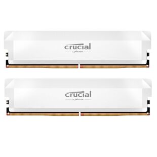 Модуль памяти для компьютера DDR5 64GB (2x32GB) 6400 MHz Pro Overclocking White Micron (CP2K32G64C40U5W)