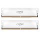 Модуль памяти для компьютера DDR5 64GB (2x32GB) 6400 MHz Pro Overclocking White Micron (CP2K32G64C40U5W) - Нулевой остаток (Feed)  - Нулевой остаток (Feed) 