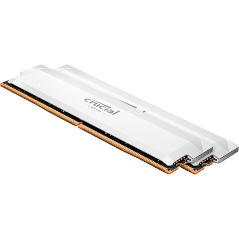 Модуль памяти для компьютера DDR5 64GB (2x32GB) 6400 MHz Pro Overclocking White Micron (CP2K32G64C40U5W) - Нулевой остаток (Feed)  - Нулевой остаток (Feed) 