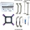 Кулер для процессора Zezzio ZH-C400 V2 ARGB/SRGB Ultra Fan
