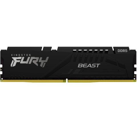 Модуль памяти для компьютера DDR5 32GB 5600 MHz Beast Black EXPO Kingston Fury (ex.HyperX) (KF556C36BBE-32) - Модули памяти для компьютера - Модули памяти для компьютера