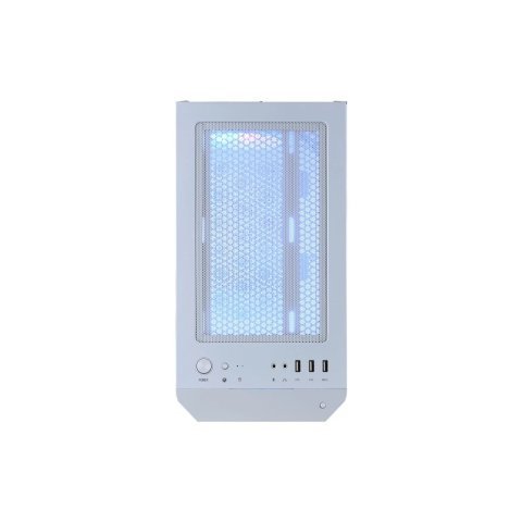 Корпус MSI MAG FORGE M100R WHITE - Нулевой остаток (Feed)  - Нулевой остаток (Feed) 