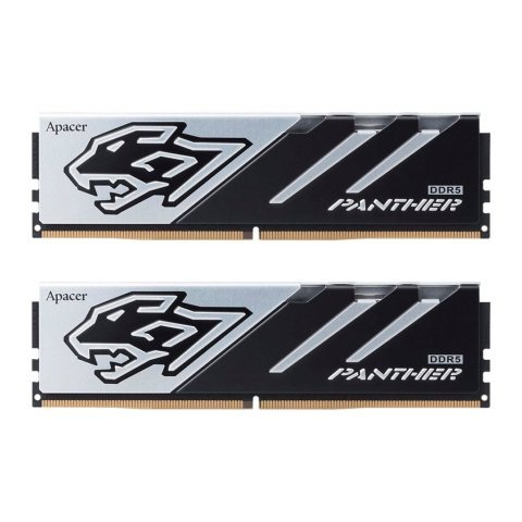 Модуль памяти для компьютера DDR5 32GB (2x16GB) 5600 MHz Panther Apacer (AH5U32G56C5227BAA-2) - Нулевой остаток (Feed) - Нулевой остаток (Feed)