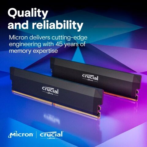 Модуль памяти для компьютера DDR5 32GB (2x16GB) MHz Pro OC Micron (CP2K16G64C38U5B) - Нулевой остаток (Feed)  - Нулевой остаток (Feed) 