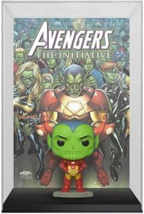 Фігурка Funko Marvel Comic Covers Skrull as Iron Man фанко Скрул (Funko 2023 Limited Edition) 16