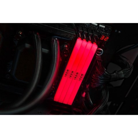 Модуль памяти для компьютера DDR5 32GB (2x16GB) 6000 MHz IRDM RGB Black Goodram (IRG-60D5L30S/32GDC) - Нулевой остаток (Feed)  - Нулевой остаток (Feed)