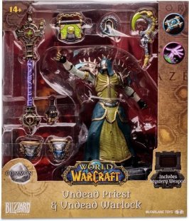 Фигурка McFarlane World of Warcraft Undead Priest Warlock Варкрафт Нежить Жрец Варлок