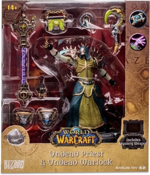 Фигурка McFarlane World of Warcraft Undead Priest Warlock Варкрафт Нежить Жрец Варлок -   -  