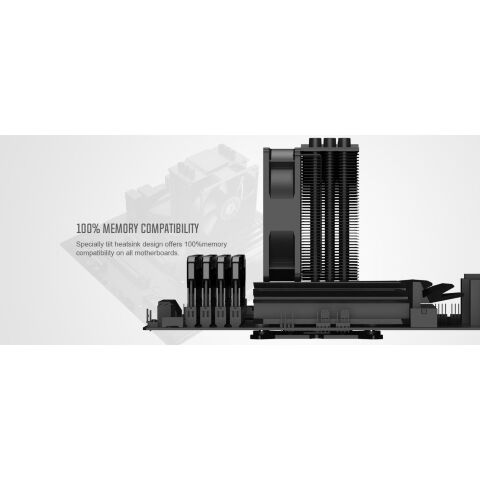 Кулер для процессора ID-Cooling SE-903-XT Black - Кулеры к процессорам  - Кулеры к процессорам 