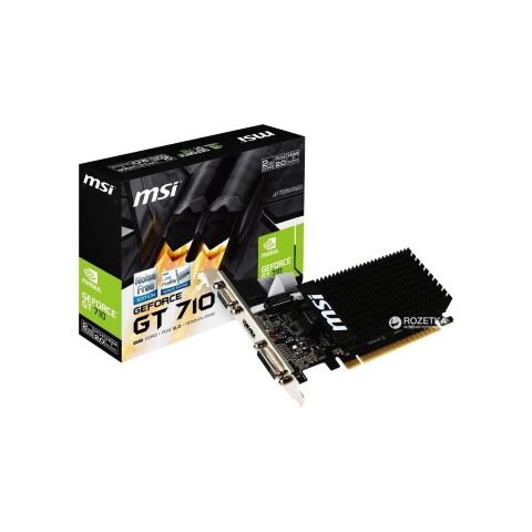 Видеокарта GeForce GT710 2048Mb MSI (GT 710 2GD3H LP) - Видеокарты  - Видеокарты 