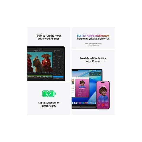 Ноутбук Apple MacBook Pro 14 A3434 M5 Space Black (MJ3D4UA/A) - Ноутбуки  - Ноутбуки 