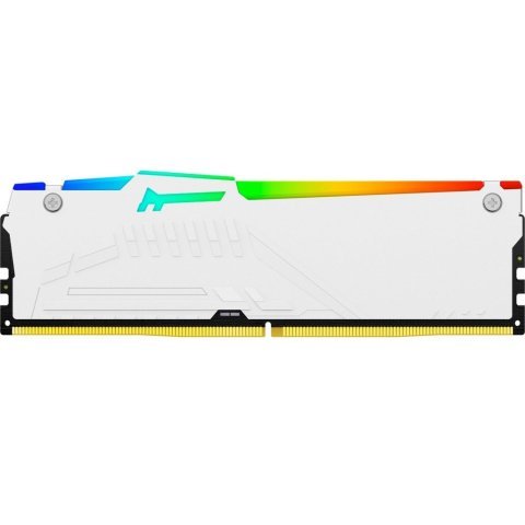 Модуль памяти для компьютера DDR5 32GB 5200 MHz Beast White RGB Kingston Fury (ex.HyperX) (KF552C36BWEA-32) - Нулевой остаток (Feed)  - Нулевой остаток (Feed)