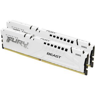 Модуль памяти для компьютера DDR5 64GB (2x32GB) 5600 MHz Beast White EXPO Kingston Fury (ex.HyperX) (KF556C36BWEK2-64)