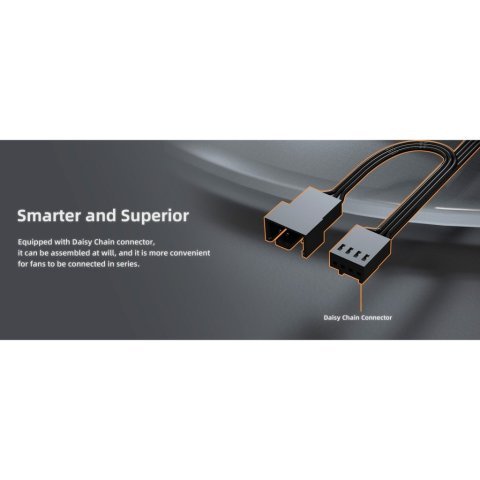 Кулер для корпуса ID-Cooling AF-125-K TRIO - Нулевой остаток (Feed)  - Нулевой остаток (Feed) 