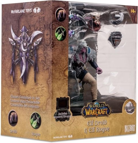 Фигурка McFarlane World of Warcraft Elf Druid Rogue Варкрафт Эльф Друид Разбойник -   -  