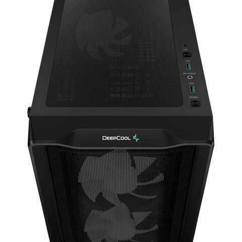 Корпус Deepcool CC560 Mesh V2 Black (R-CC560-BKAMA4-G-2) - Нулевой остаток (Feed)  - Нулевой остаток (Feed) 