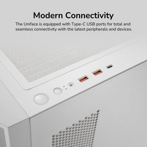 Корпус для ПК Cougar UNIFACE White - Корпуса  - Корпуса 