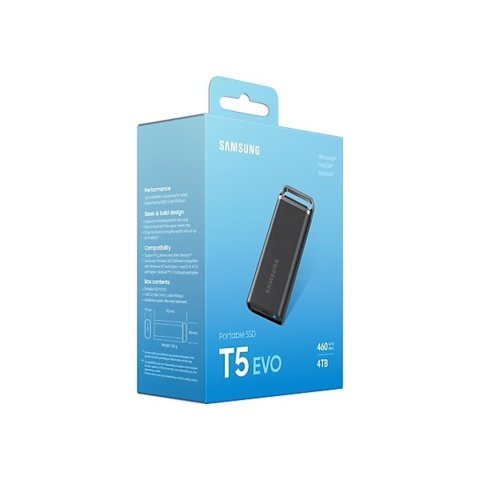 Накопитель SSD USB 3.2 4TB T5 Shield Samsung (MU-PH4T0S/EU) - Внутренние SSD  - Внутренние SSD
