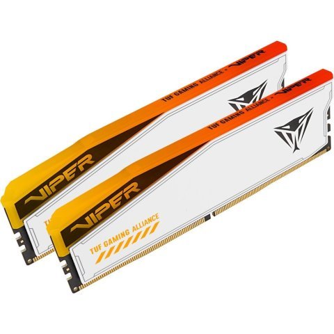 Модуль памяти для компьютера DDR5 32GB (2x16GB) 6000 MHz Viper Elite 5 RGB TUF Patriot (PVER532G60C36KT) - Нулевой остаток (Feed)  - Нулевой остаток (Feed) 