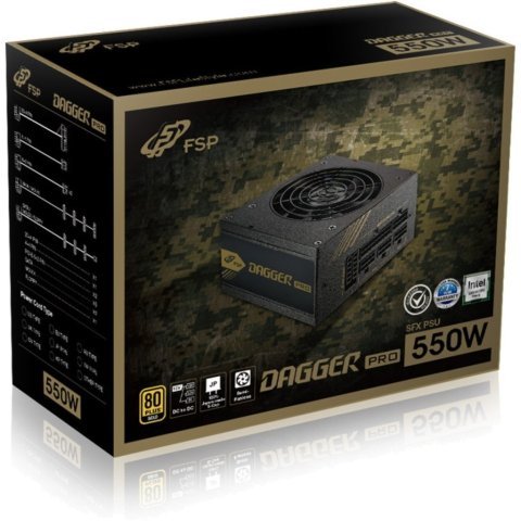 Блок питания FSP 550W SFX DAGGER PRO (SDA2-550) - Нулевой остаток (Feed)  - Нулевой остаток (Feed) 