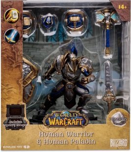 Фигурка McFarlane World of Warcraft Human Warrior Paladin Варкрафт Человек Паладин Воин
