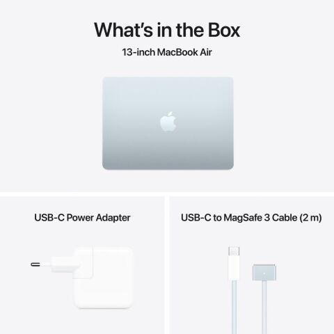 Ноутбук Apple MacBook Air 15 M4 A3241 Sky Blue (MC7C4UA/A) - Нулевой остаток (Feed)  - Нулевой остаток (Feed) 