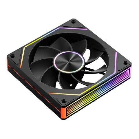 Кулер для корпуса PcCooler Вентилятор реверсний PCCOOLER FG120R ARGB BK чорний для корпусу 1 (FG120R ARGB BK) - Нулевой остаток (Feed)  - Нулевой остаток (Feed) 