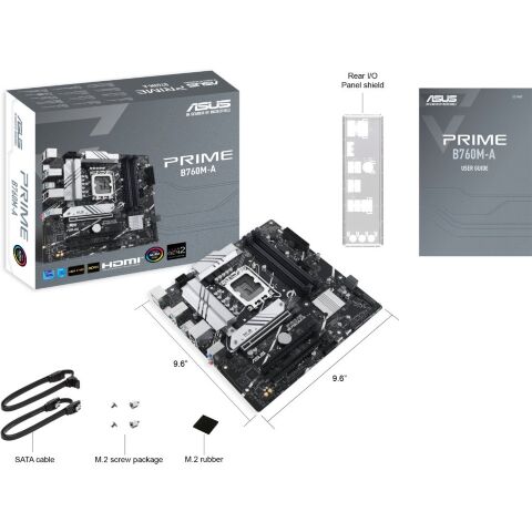 Материнская плата ASUS PRIME B760M-A-CSM - Системные (материнские) платы  - Системные (материнские) платы 