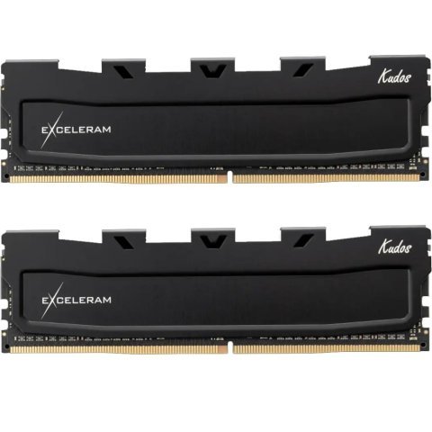 Модуль памяти для компьютера DDR5 48GB (2x24GB) 6000 MHz Black Kudos eXceleram (EK50480604048CD) - Нулевой остаток (Feed)  - Нулевой остаток (Feed)