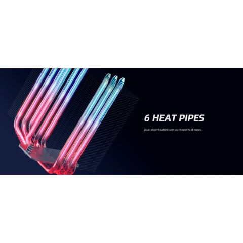 Кулер для процессора ID-Cooling FROZN A610 BLACK - Нулевой остаток (Feed)  - Нулевой остаток (Feed) 