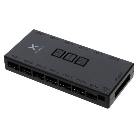 Модуль управления подсветкой Vinga RGB control-03 - Акссесуары к системам охлаждения  - Акссесуары к системам охлаждения 