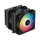 Кулер для процессора Deepcool AG620 BK ARGB (R-AG620-BKANMN-G-2) - Нулевой остаток (Feed)  - Нулевой остаток (Feed) 