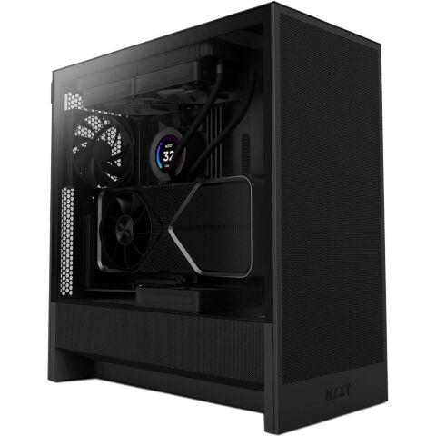 Корпус для ПК NZXT H5 Flow Compact (CC-H52FB-01) - Корпуса - Корпуса