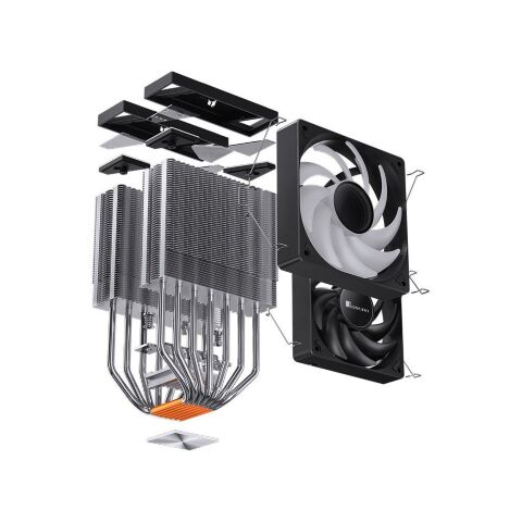 Кулер для процессора JONSBO CR-3000 ARGB Black - Нулевой остаток (Feed)  - Нулевой остаток (Feed) 
