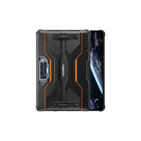Планшет OUKITEL RT8 11" 6/256GB Dual Sim Black-Orange with hand (6931940756396) - Нулевой остаток (Feed)  - Нулевой остаток (Feed) 